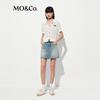 MO&Co. High-Waist Denim Culottes