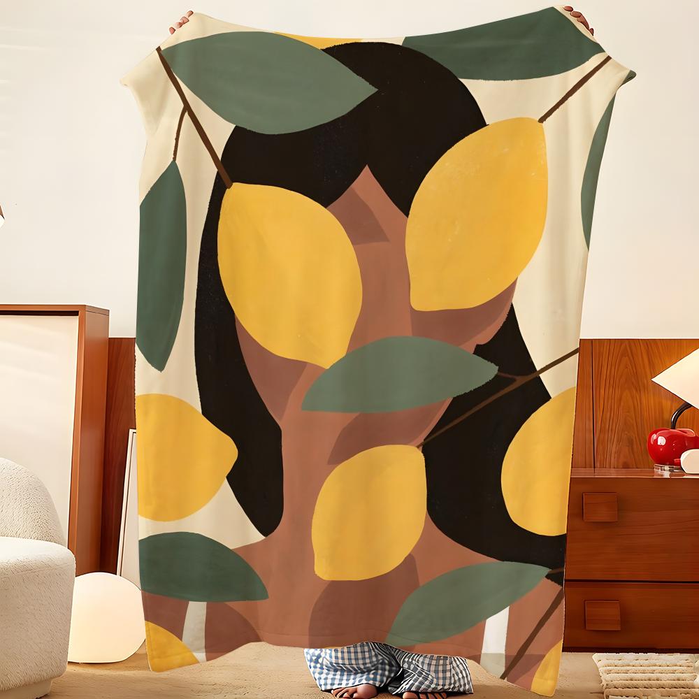 Artist Q-Quentin M-Monge Throw Flannel Throw Blanket, Lightweight Cozy, Durable Washable Cute Cool