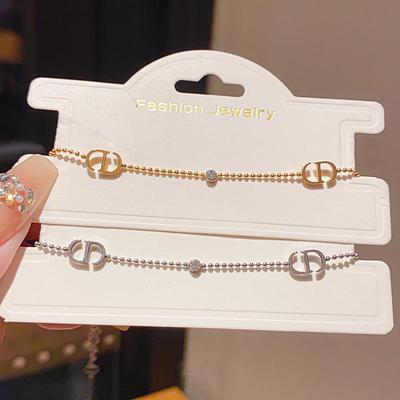 Pulsera Minimalista de Lujo de Acero Inoxidable con Nariz de Cerdo de Circonita Ajustable