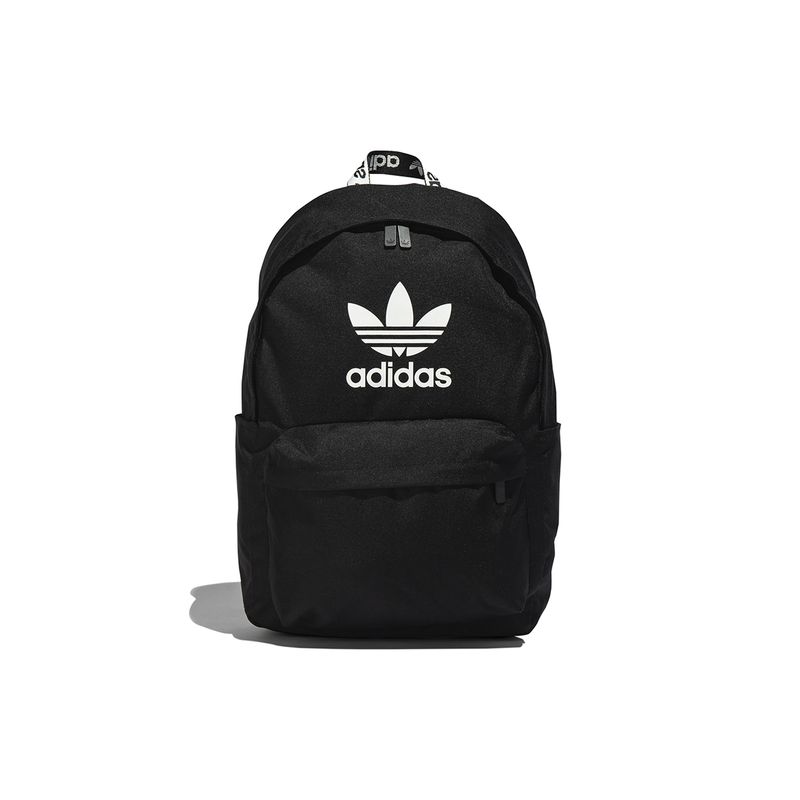 Adidas Originals Large Logo Casual Sports Backpack Unisex Backpacks Black H35596