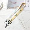 Oblique Span Mobile Phone Lanyard Adjustable Cartoon Silicone Change Bag Lanyard Card Sleeve Record Label Lanyard Lanyard