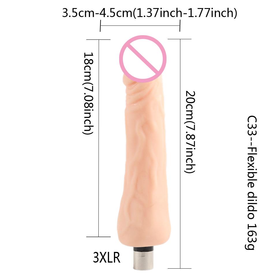 DTSUDU Sex Machine Accessory For Sex Machine, With 3XLR Connector, Toy Suction Cup, Adjustable Length Angle Accessory