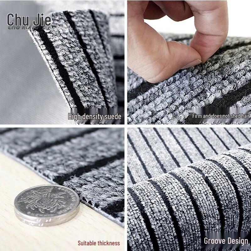 Churing Durable Non-Slip Stripe Entrance Mat