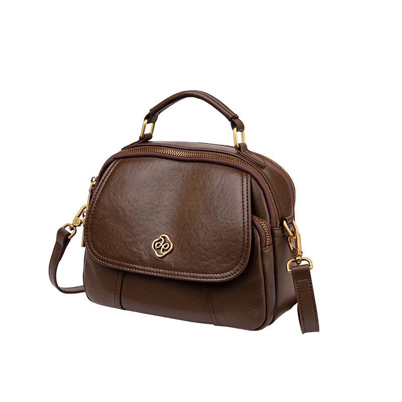 Aodijia Women's Genuine Leather Small Handbag