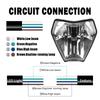 Motorcycle LED Headlight Enduro Fairing Headlamp Head Light Supermoto Dirt Bike Motocross 2025 For KTM EXC SXF XCW MX