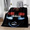 Singer The Weeknd Print Blankets Flange Warm Blanket Soft and Comfortable Home Travel Bed Blanket Picnic Blankets Birthday Gift
