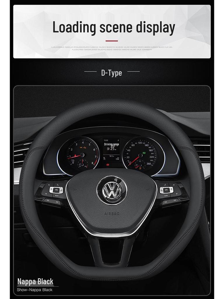 Steering Wheel Cover for Buick Regal, LaCrosse, Verano, Enclave, GL8, GL6, Encore, Excelle