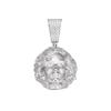 Trendy Hip Hop Medusa Zircon Pendant Necklace for Men