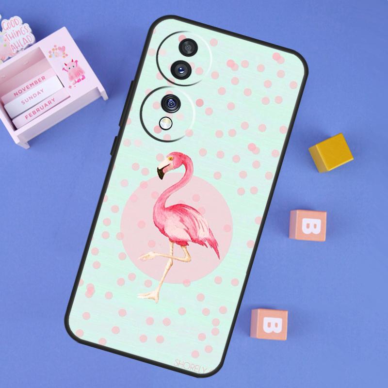 Flamingo Case For Honor X9d X9a X9b X9c X8b X8c Win RT 200 400 Pro 70 90 Magic 7 Lite 5 6 8 Pro Cover