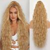 Extensión de Cola de Caballo de 30" con Pinza Cola de Caballo Rizada Extensiones de Cabello de Clip para Mujeres Negro