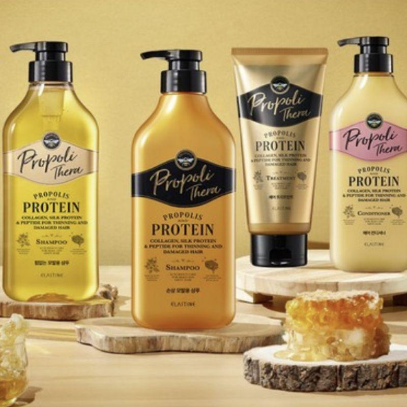 Elastine Propolitera Damage Care Hair Treatment Set (300ml x 2) Propolis Repair Conditioner