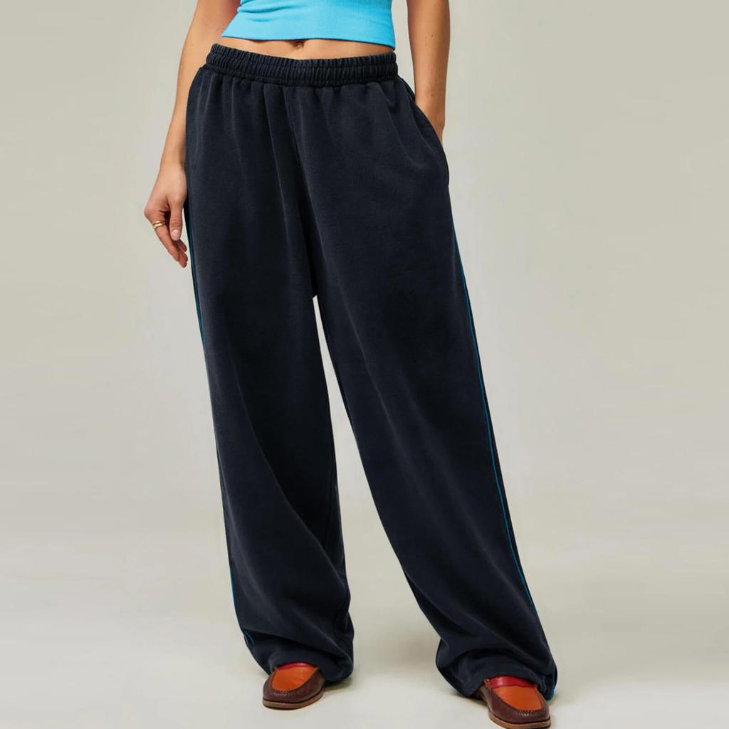 Women's Fashion Solid Color Casual Pants