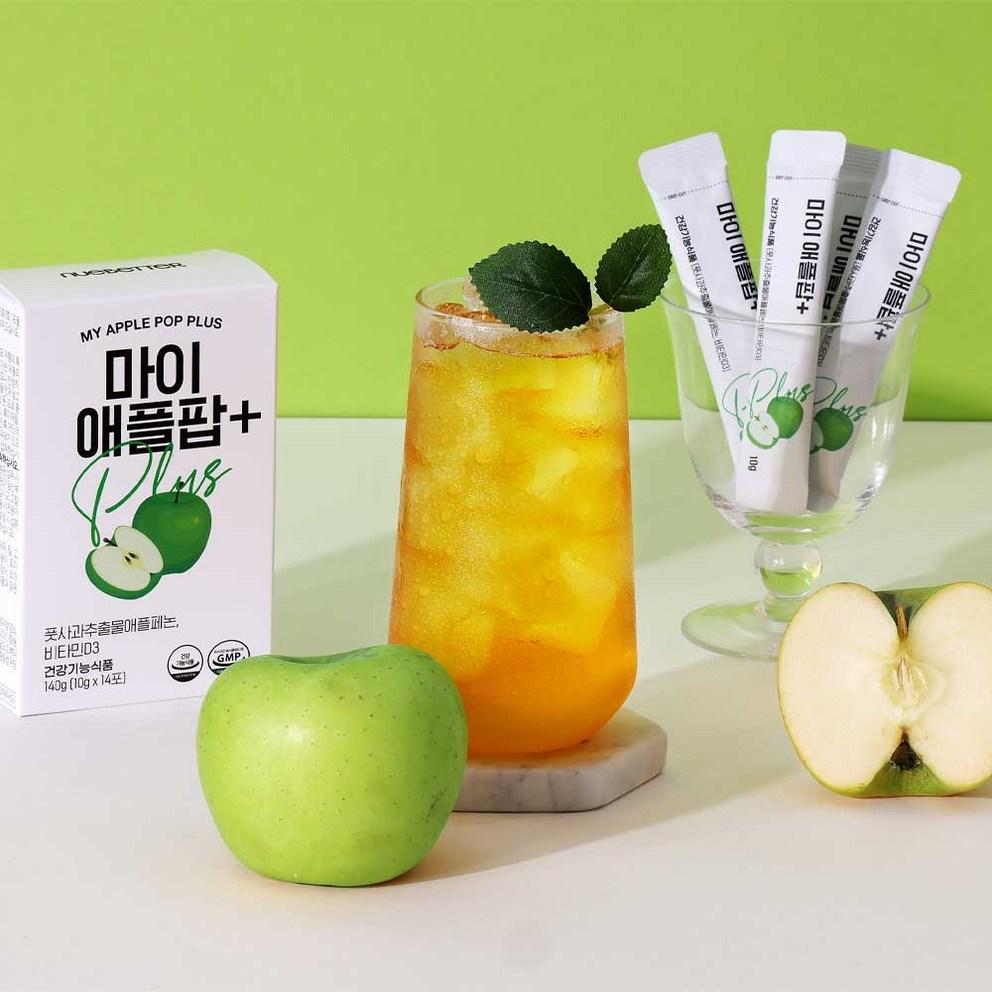 

My Applepop+ Green Apple Flavored Diet Supplement, 14 Sticks (140g) per Box