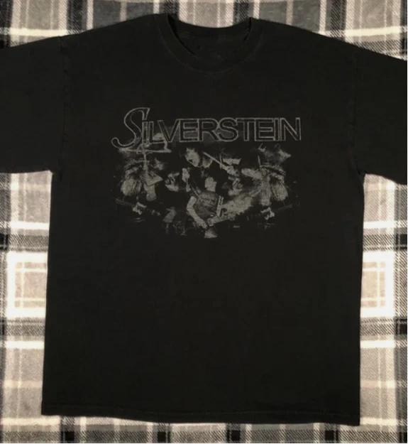 rare Silverstein Band Black 100% Cotton Size S To 4XL Shirt XL