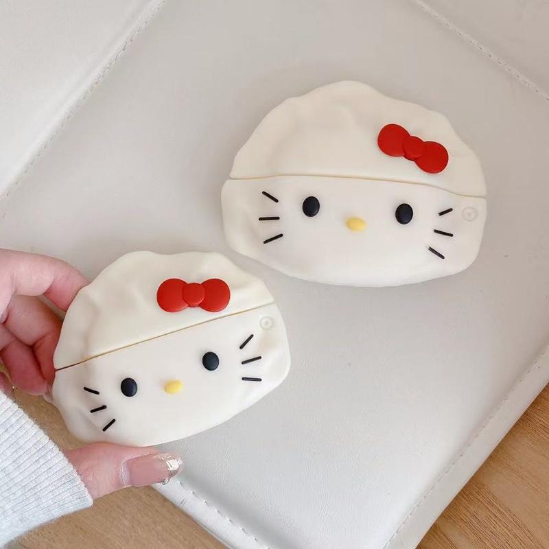 Für Airpods Pro 2 Leckere Niedliche Knödel Hello Kitty Kopfhörer Ohrbeutel Hülle