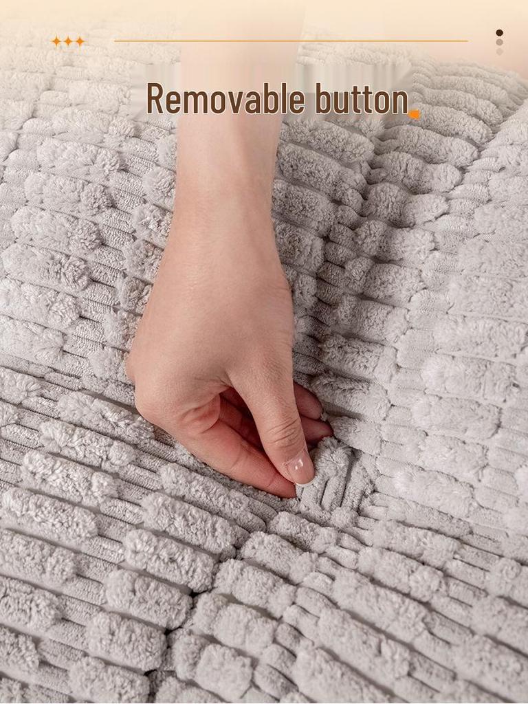 Cozy Headboard Cushion & Tatami Backrest Pillow for Bedroom and Living Room