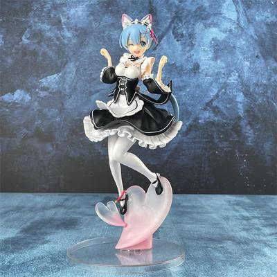 Re:Zero - Rem Cat Ears Maid Figure Ornament In Box