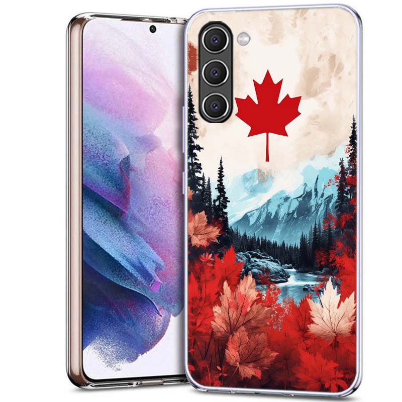 Canada National Football Team Logo Phone Case for Samsung A54 A14 A24 A34 A17 A37 A57 A55 A35 A25 A15 A13 A23 A33 A53 A07 A05S A