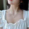 47Bag 925 Silver Mini Ribbon Necklace Tania
