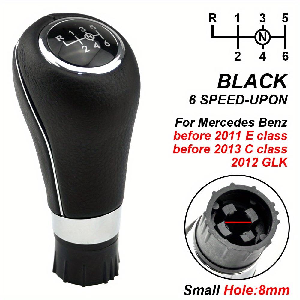 14.5mm/8mm Manual Car Shift Gear Knob Lever Gaitor For Mercedes Benz W204 C204 C63 C300 C250 W207 A207 W212 2008-2014