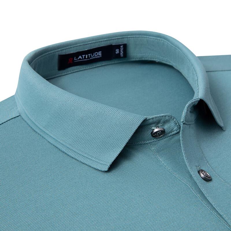 Men's Silk Blend Pique Polo Shirt