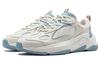 Li Ning Wing Style Slip Resistant Abrasion Resistant Low Top Casual Shoes Women's White Blue AGCT462-5