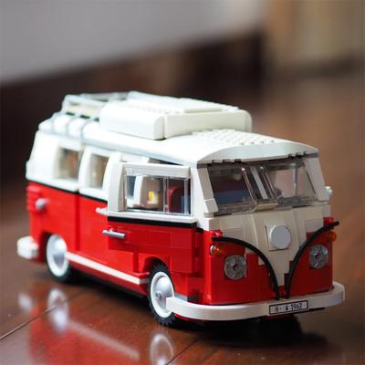 Technical Camper Car Building Blocks Classic Model Vehicle Assemble Bricks Toys Birthday Gift for Kid Boy Adult