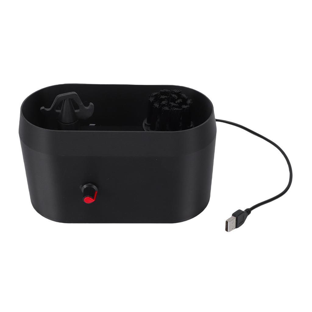 Čistič portafilteru kávy USB napájený Rukojeť kávovaru Čisticí kartáč a škrabka