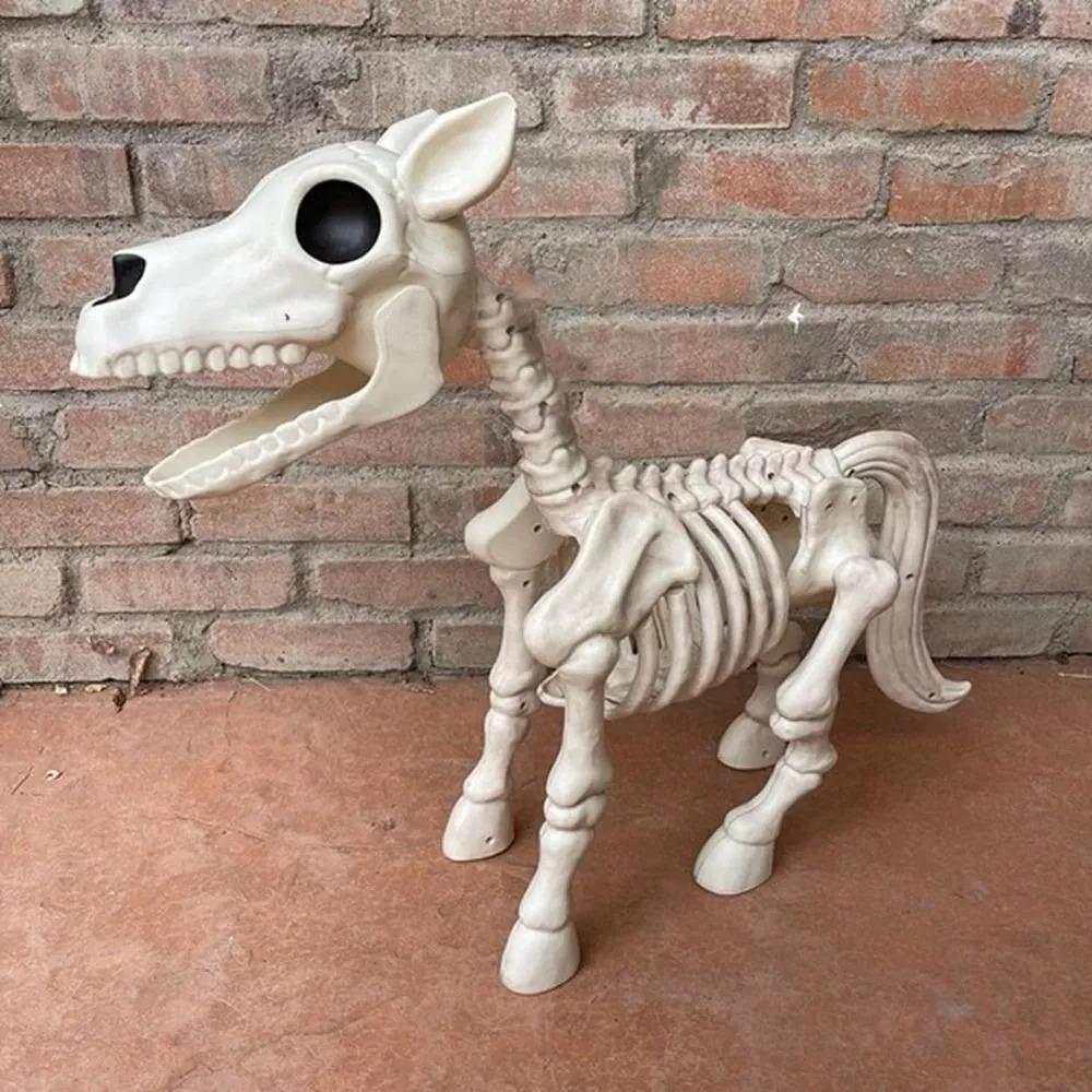 Animal Skeleton Horse Skull Cow Skeleton Prop Party Decorations Bone Ornaments