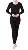 Guooolex Warm Innerwear Pure Thermal Long Sleeve Undershirt and Long Breathable and Women's Set, Cotton, Innerwear, Heattech, Under-Tights, Warm,