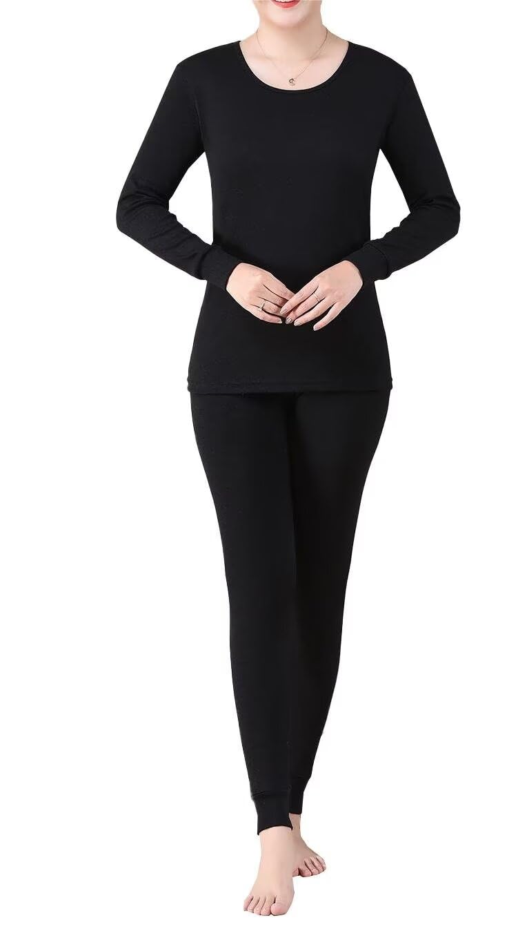 

Guooolex Теплое термобелье Чистое термо Лонгслив и Длинные дышащие и Женский комплект, Хлопок, Термобелье, Heattech, Подкальсоны, Теплый,