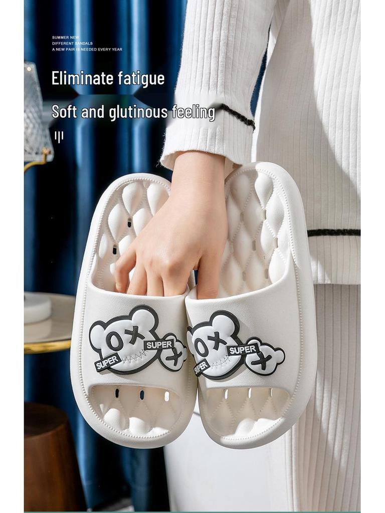 2024 Sommer Unisex Rutschfeste EVA Badezimmer Hausschuhe für Zuhause