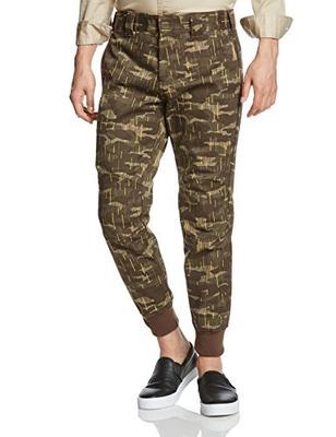 Dickies Official TC Twill Bonded Cycling Jogger Pants with Ribbed Hem, Size 164M40WD10 LHY LHY 32