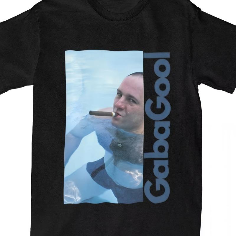 Retro Tv Drama Tshirt Showcasing Gabagul And Tony Sopra Unisexs Tshirt Summer New Unisex Casual Tshirt