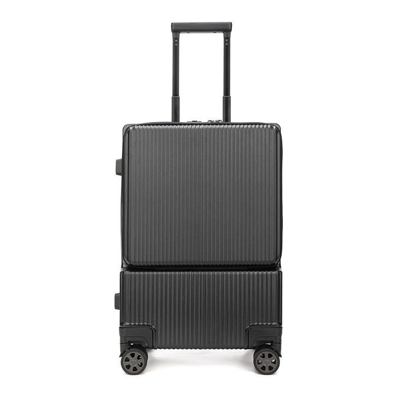Hengyuanxiang Front-Open PC Hardshell Spinner Luggage