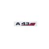 ABS For Mercedes Benz A35 45 43 AMG W177 W176 A35 A45 A45S TURBO 4MATIC Car Trunk Letters Emblem Badge Logo Stickers Accessoriesppp1