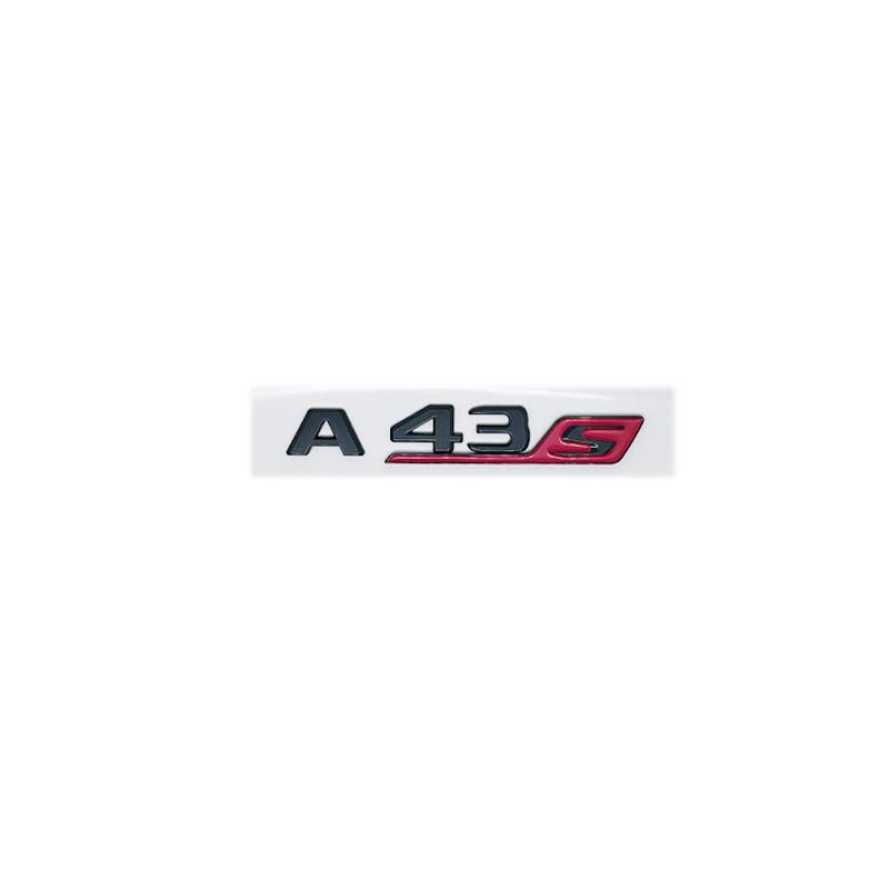 ABS For Mercedes Benz A35 45 43 AMG W177 W176 A35 A45 A45S TURBO 4MATIC Car Trunk Letters Emblem Badge Logo Stickers Accessoriesppp1
