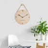 Decorative Wall Non-Ticking Digital Battery Operated Round Easy to Read /Office/