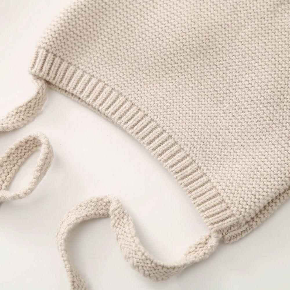 3-24 Měsíců Měkká Pletená Čepice Vlněná Bambule Dětské Čepice Módní Baret Čepice Chlapci Dívky