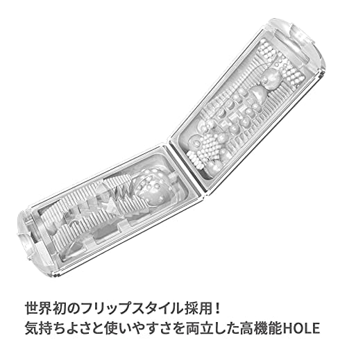TENGA FLIP HOLE [Delicate details and gentle feel of soft gel] Repeat type with mini lotion