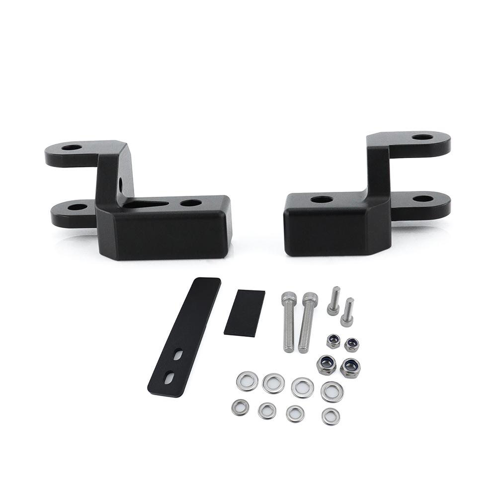 For Yamaha FJR1300 FJR 1300 2001- 2024 2025 Motorcycle Aluminum Rider Foot Pegs Front Footpeg Foot Pegs Lowering Brackets