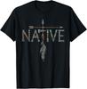 Native Indian American Day Pride Indigenous Native American T-Shirt Casual Graph