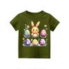 Toddler Girl Boy T-Shirts Kids Top Boys And Girls Printed Short Sleeved T-shirt