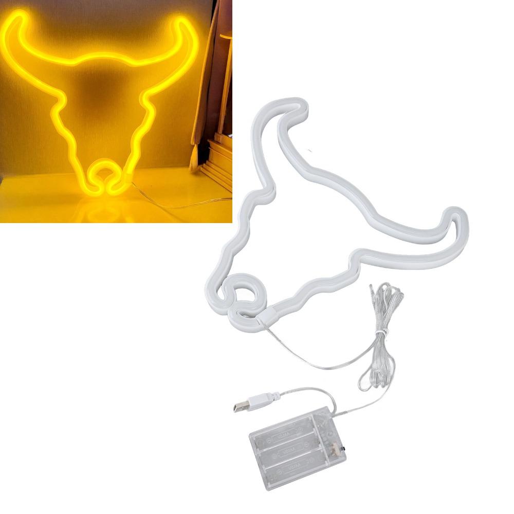 USB or Battery Powered Neon Light Warm Light Neon Night Light Modern Neon Sign  Cafe