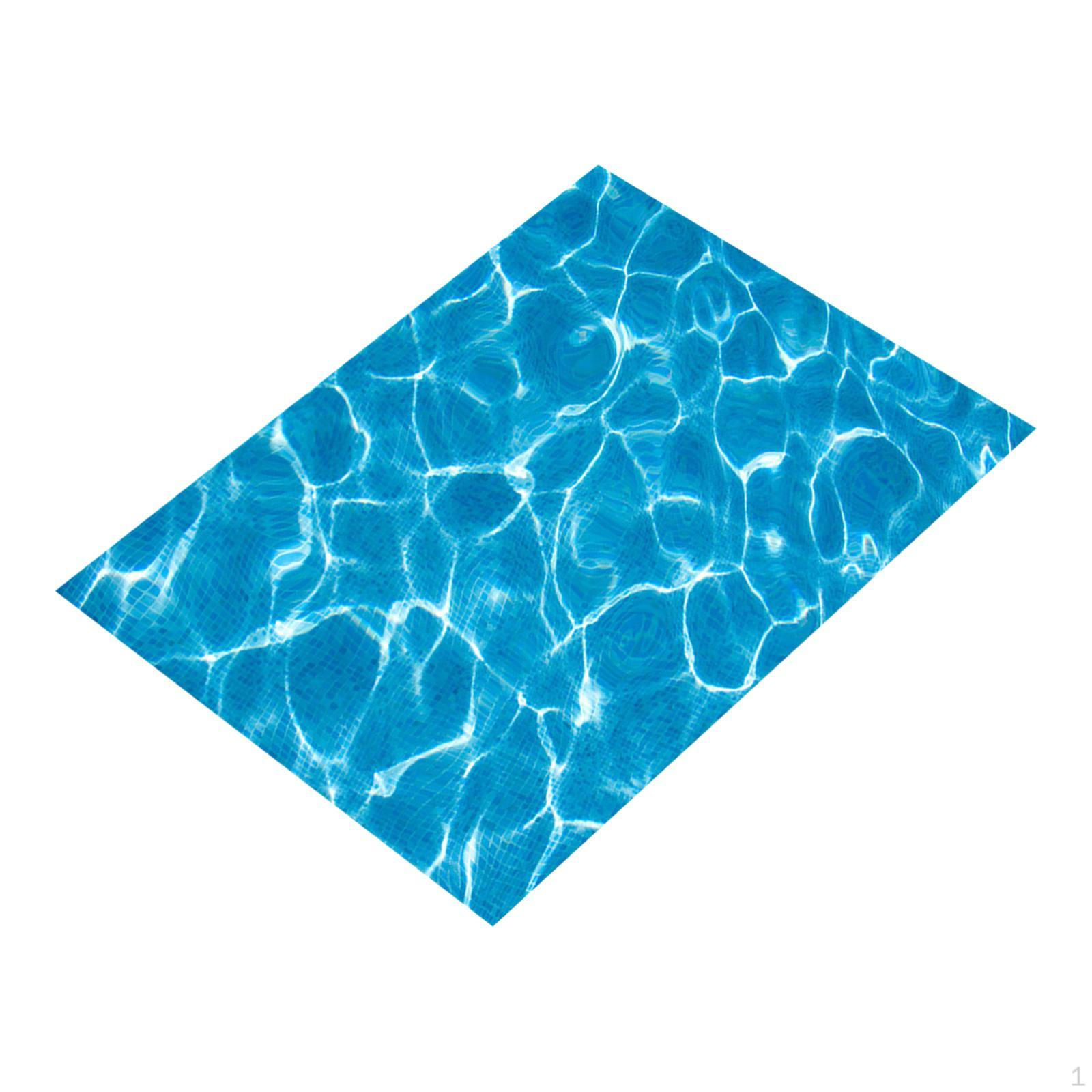 

Водная рябь волна наклейка DIY имитация водный пейзаж сцена украшение настенная наклейка декоративная Style B