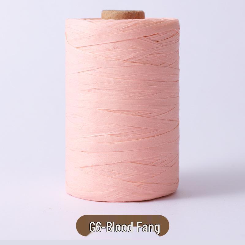 Cotton Raffia Yarn for Crocheting and Knitting Summer Hats and Bags