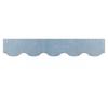 Chenille Window Valance Self-adhesive DIY Curtain Custom Size Roman Valance Curtain Swags Decorative Cloth Strip Top Shading