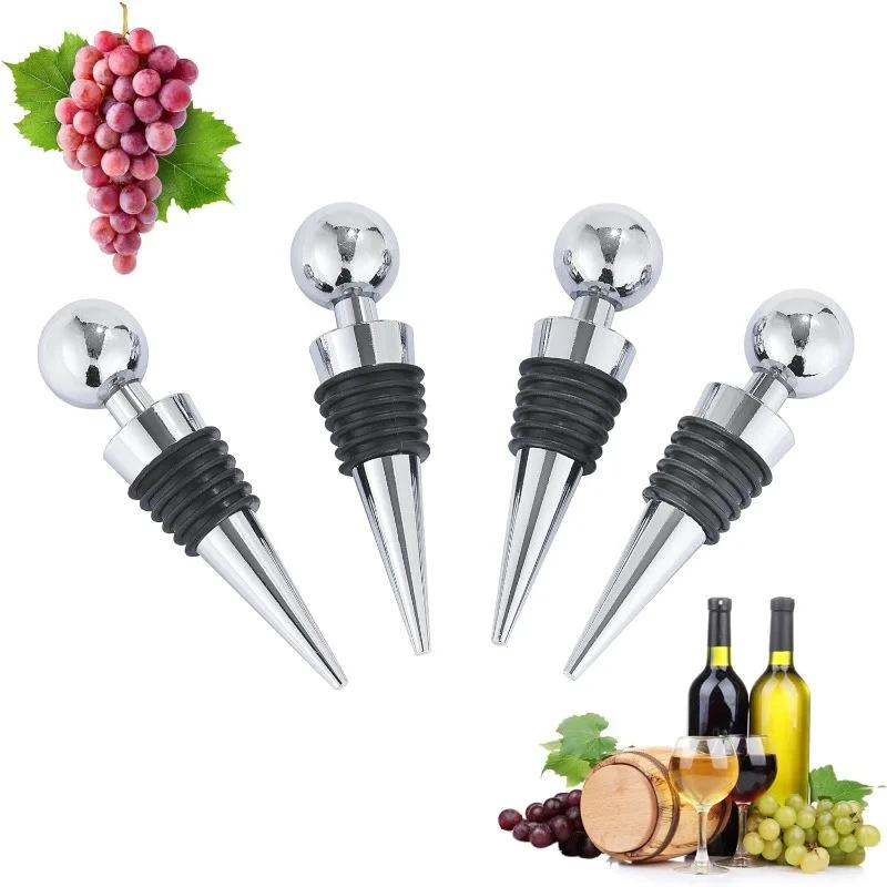 Bottle Stopper Wine Bottle Stopper Reusable Wine Corks Keep Wine Fresh Stopper Wine Corks for Camping Party Wedding Bar Tools