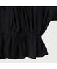 IROWOMEN Rixi Lace Peasant Blouse - Black