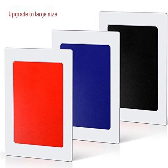 

Washable Baby Inkpad for Handprints & Footprints - Large Size Souvenir Light Blue